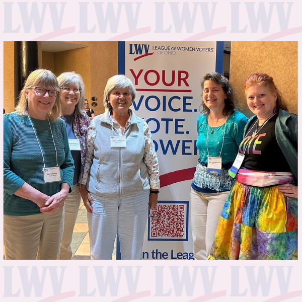 LWVWC members attend League of Women Voters of Ohio Convention in May, 2025